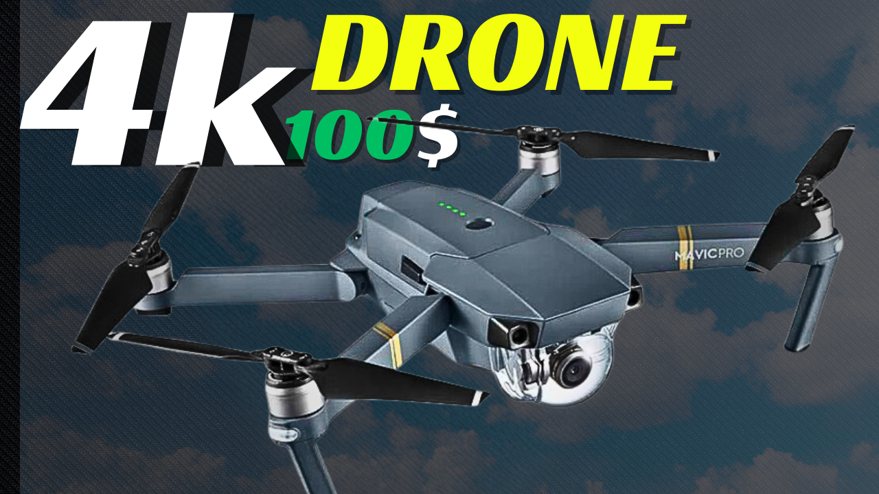 4K Drones under $100 for 2024 Revealed