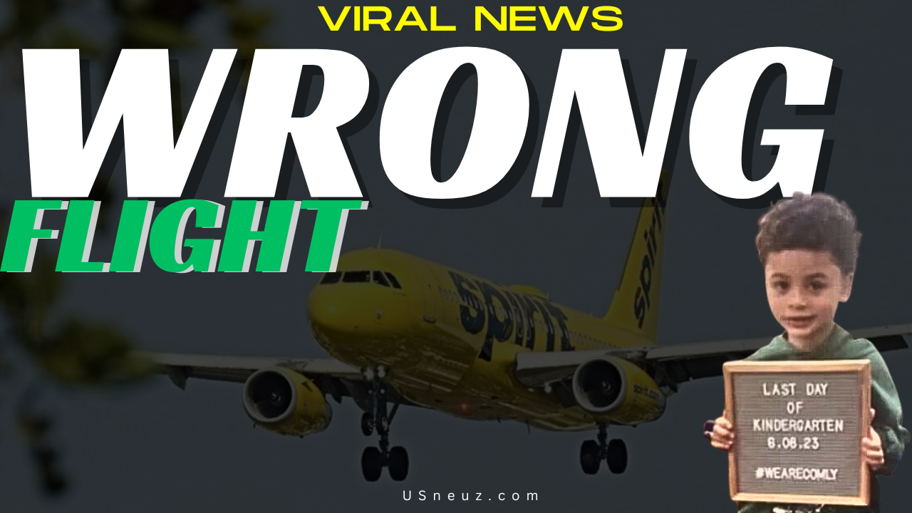 6y child wrong flight news