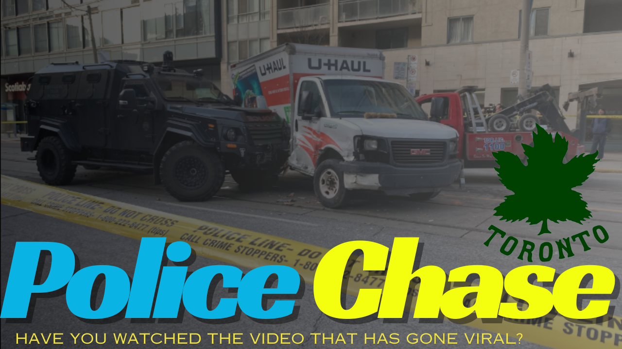 Toronto UHaul Police Chase