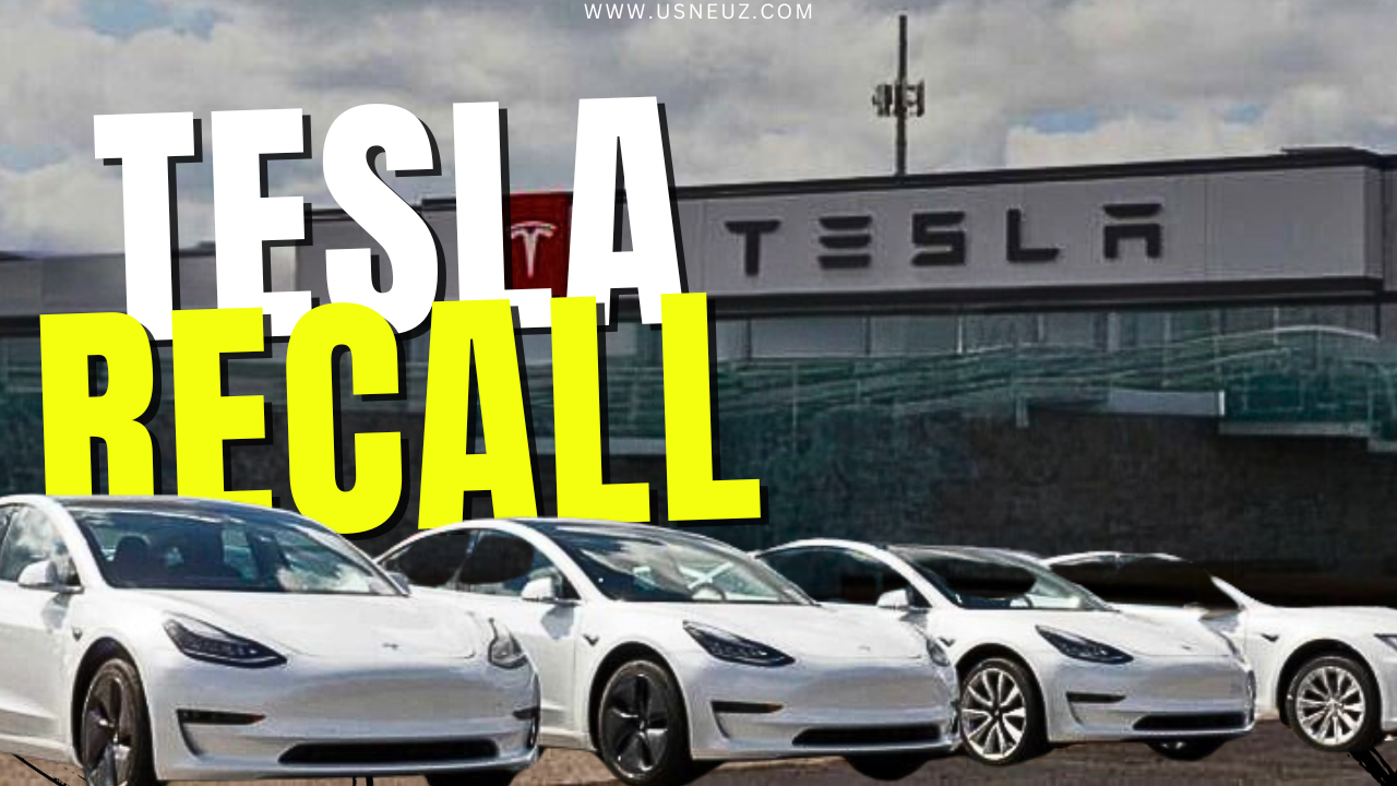 1.6M Tesla Vehicles Recall