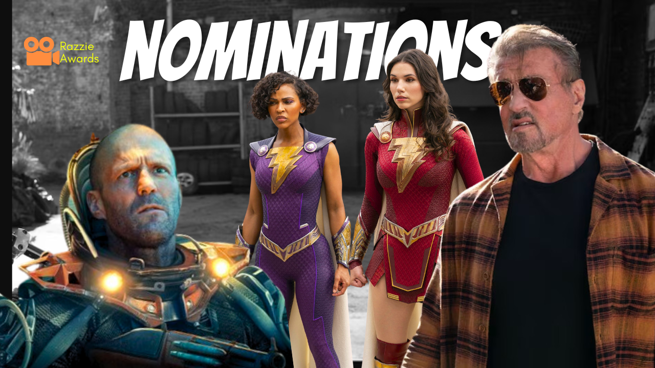 Expend4bles, Meg 2, and Shazam 2 Among Top 2024 Razzie Nominees