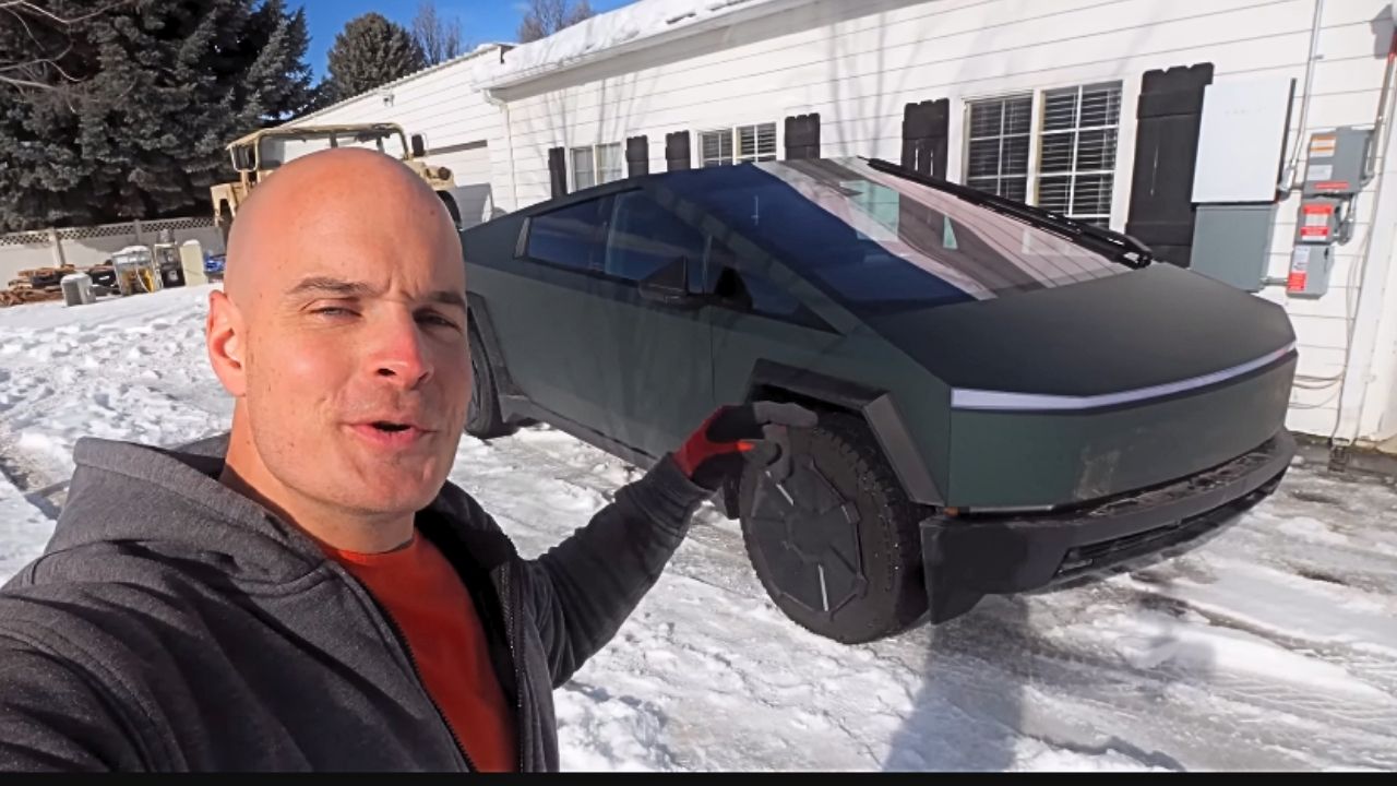 Tesla Cybertruck: Cold-Weather Towing TEST