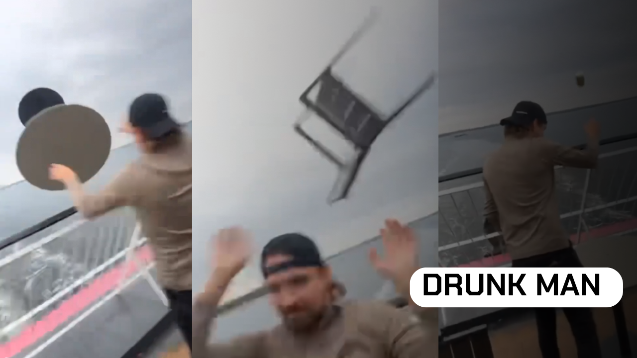 Cruise Drunk Passenger Hurls Furniture into Baltic Waters